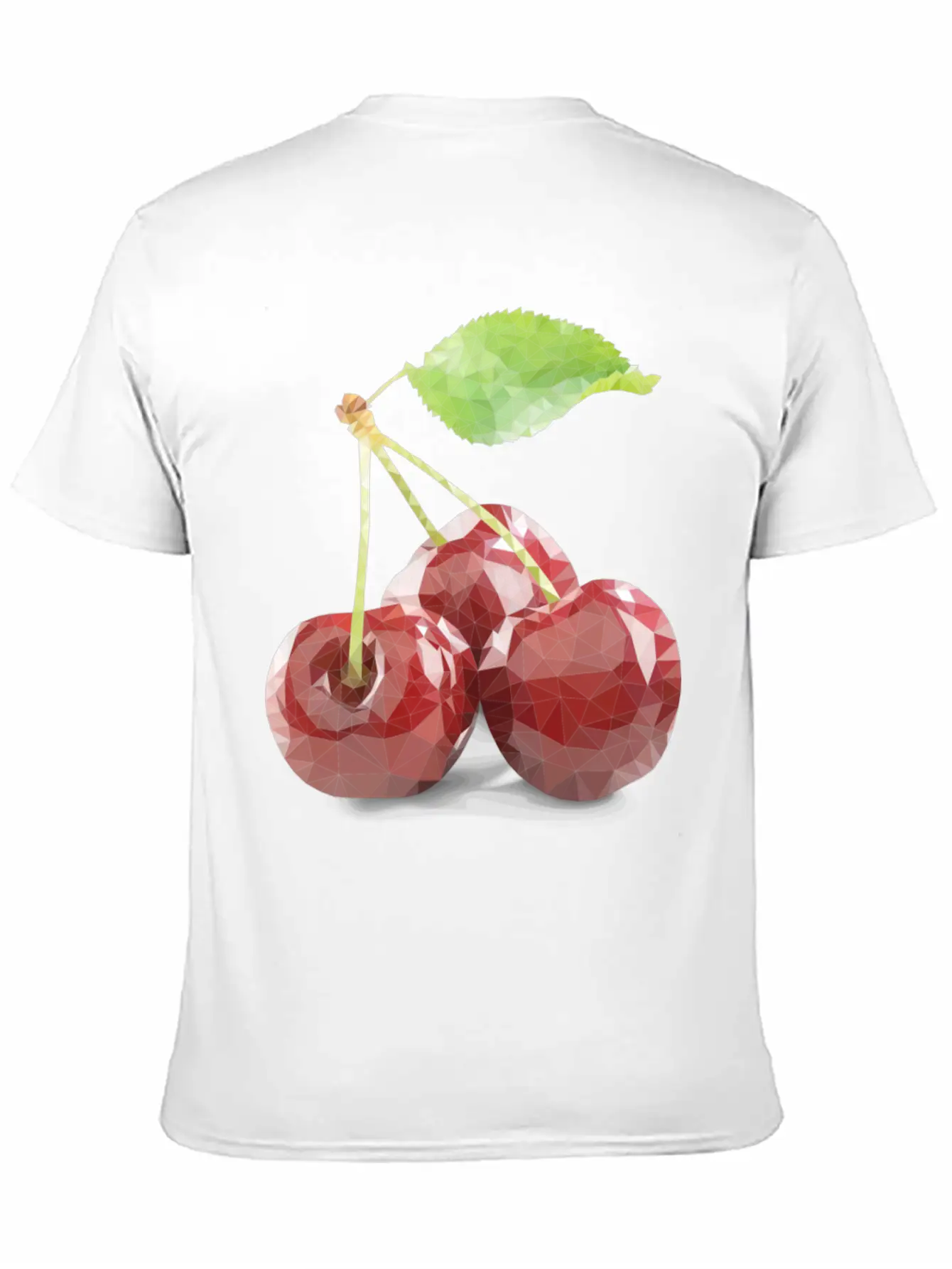 Glass Cherry Unisex Casual T-Shirt – Clean Design For Daily Comfort