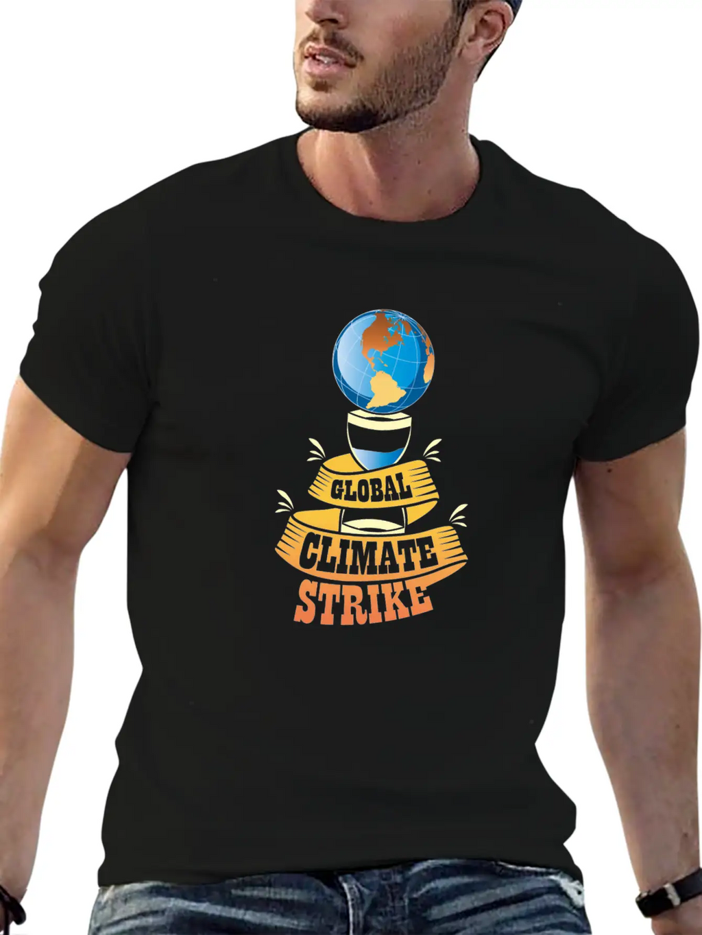 Global Climate Strike For Planet Earth Stylish Everyday T-Shirt – Unisex Basic Cotton Tee
