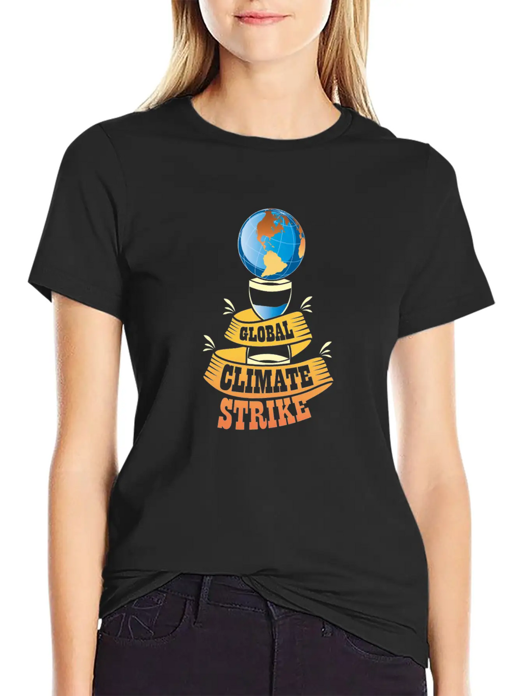 Global Climate Strike For Planet Earth Stylish Everyday T-Shirt – Unisex Basic Cotton Tee