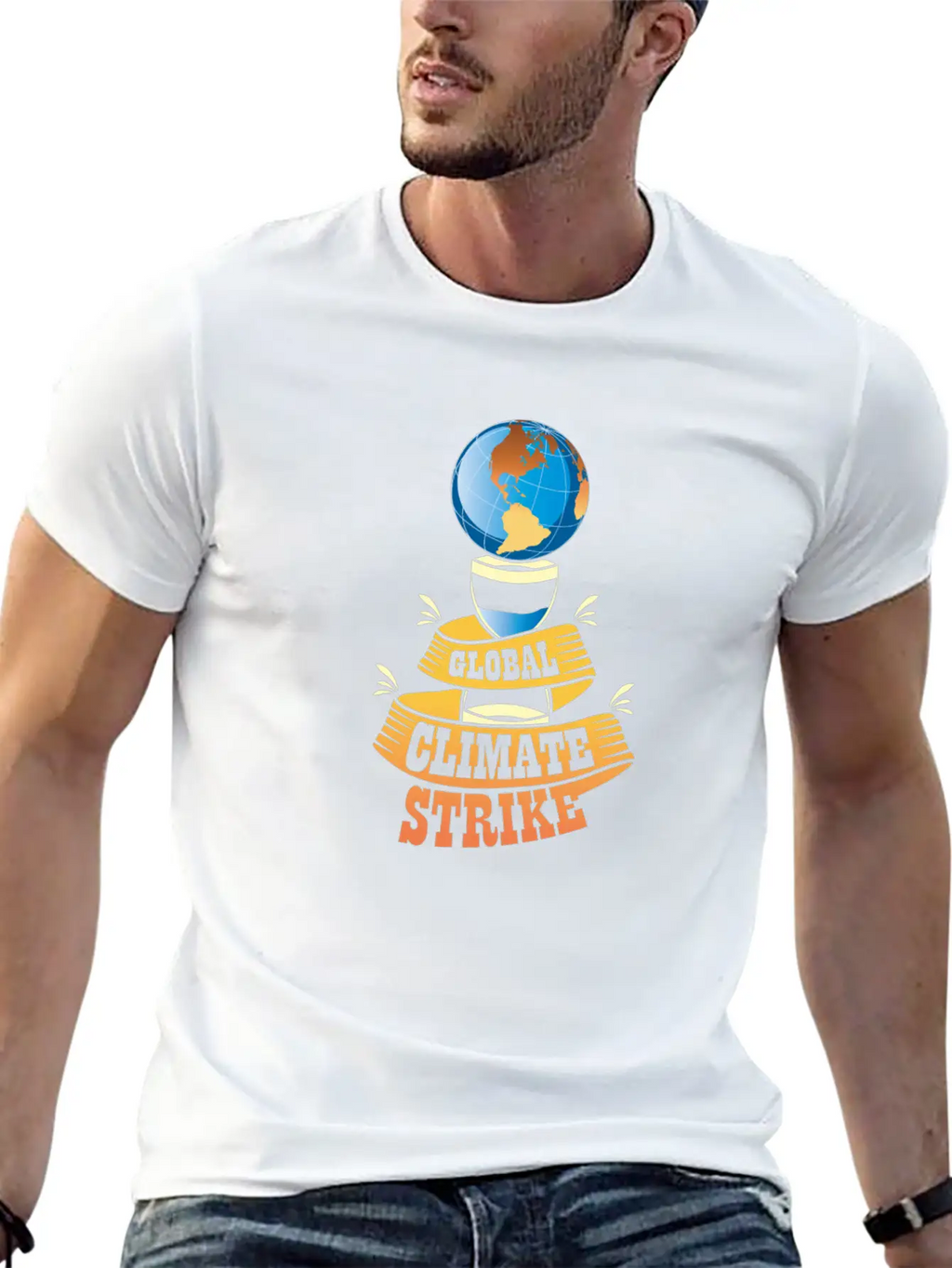 Global Climate Strike For Planet Earth Stylish Everyday T-Shirt – Unisex Basic Cotton Tee