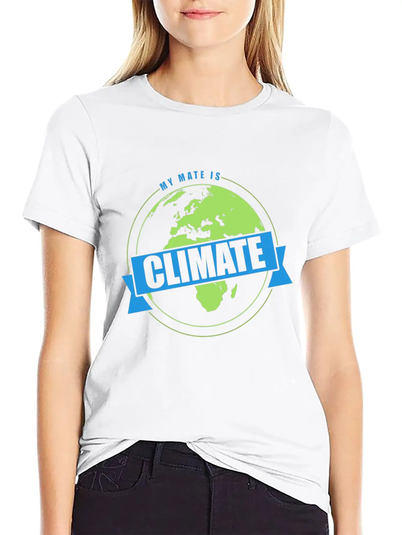 Global Warming Climate Protection My Mate Is Classic Cotton Tee – Unisex Comfort For Any Season