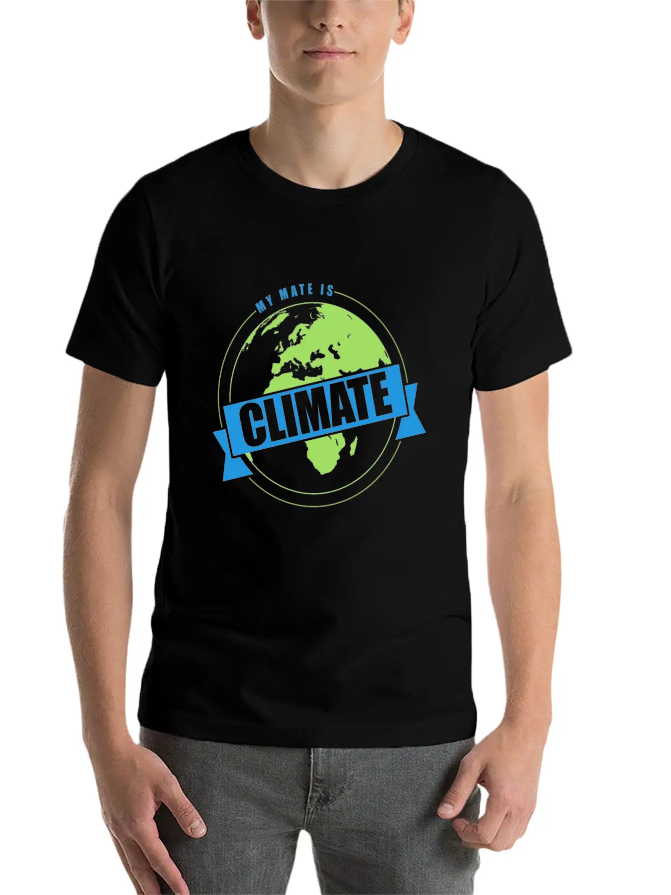 Global Warming Climate Protection My Mate Is Classic Cotton Tee – Unisex Comfort For Any Season