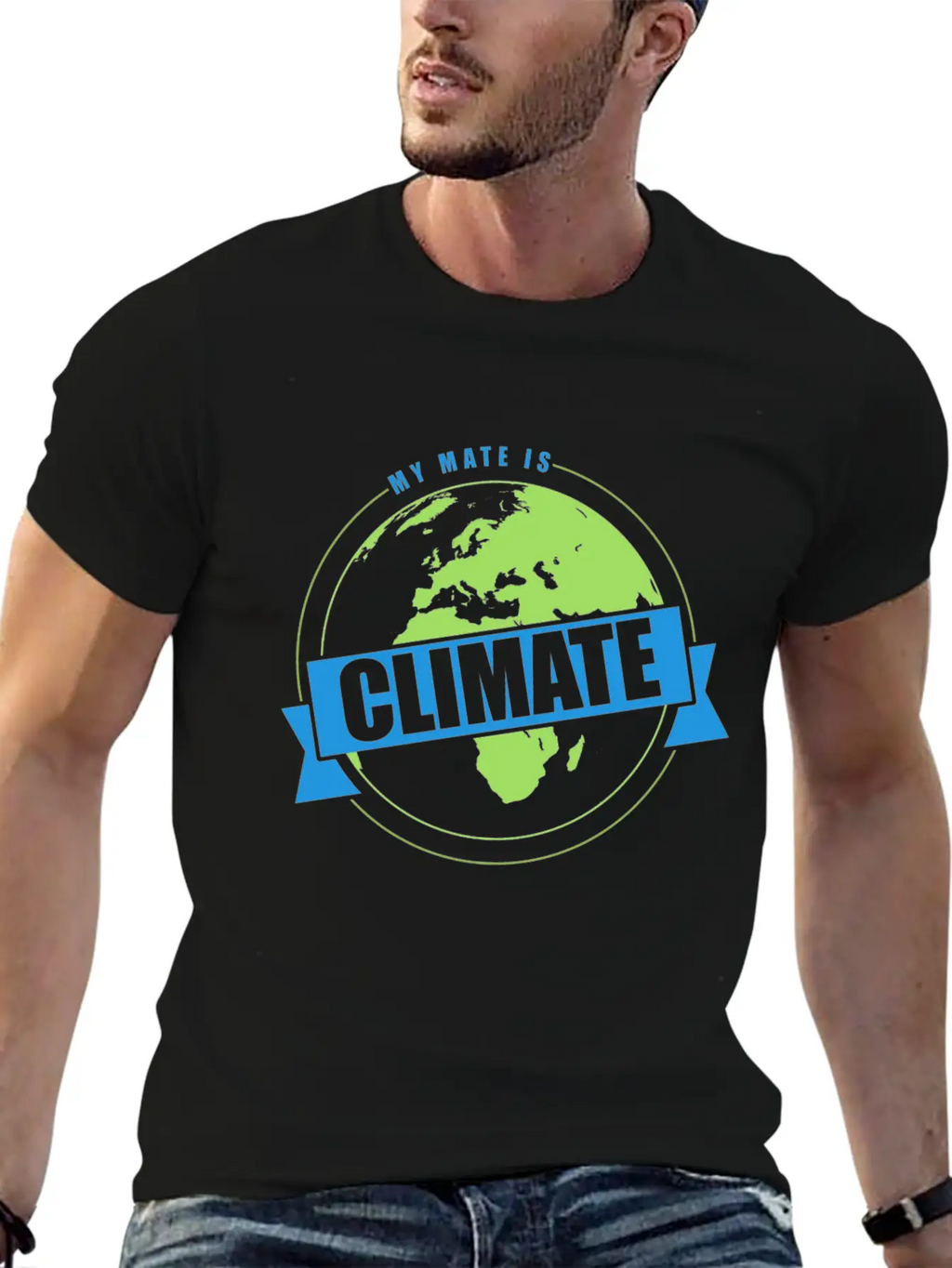 Global Warming Climate Protection My Mate Is Classic Cotton Tee – Unisex Comfort For Any Season