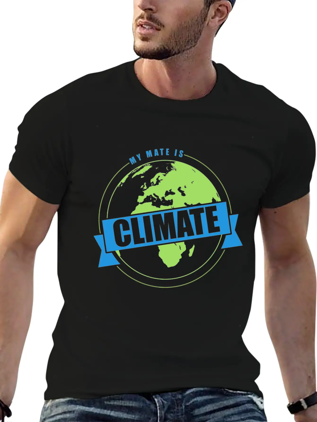 Global Warming Climate Protection My Mate Is Classic Cotton Tee – Unisex Comfort For Any Season