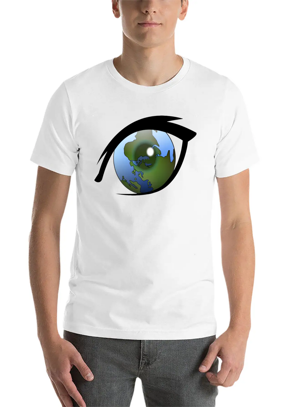 Globus Planet Erde Earth Kontinente Continents9 Relaxed Everyday Tee – Lightweight And Durable Cotton