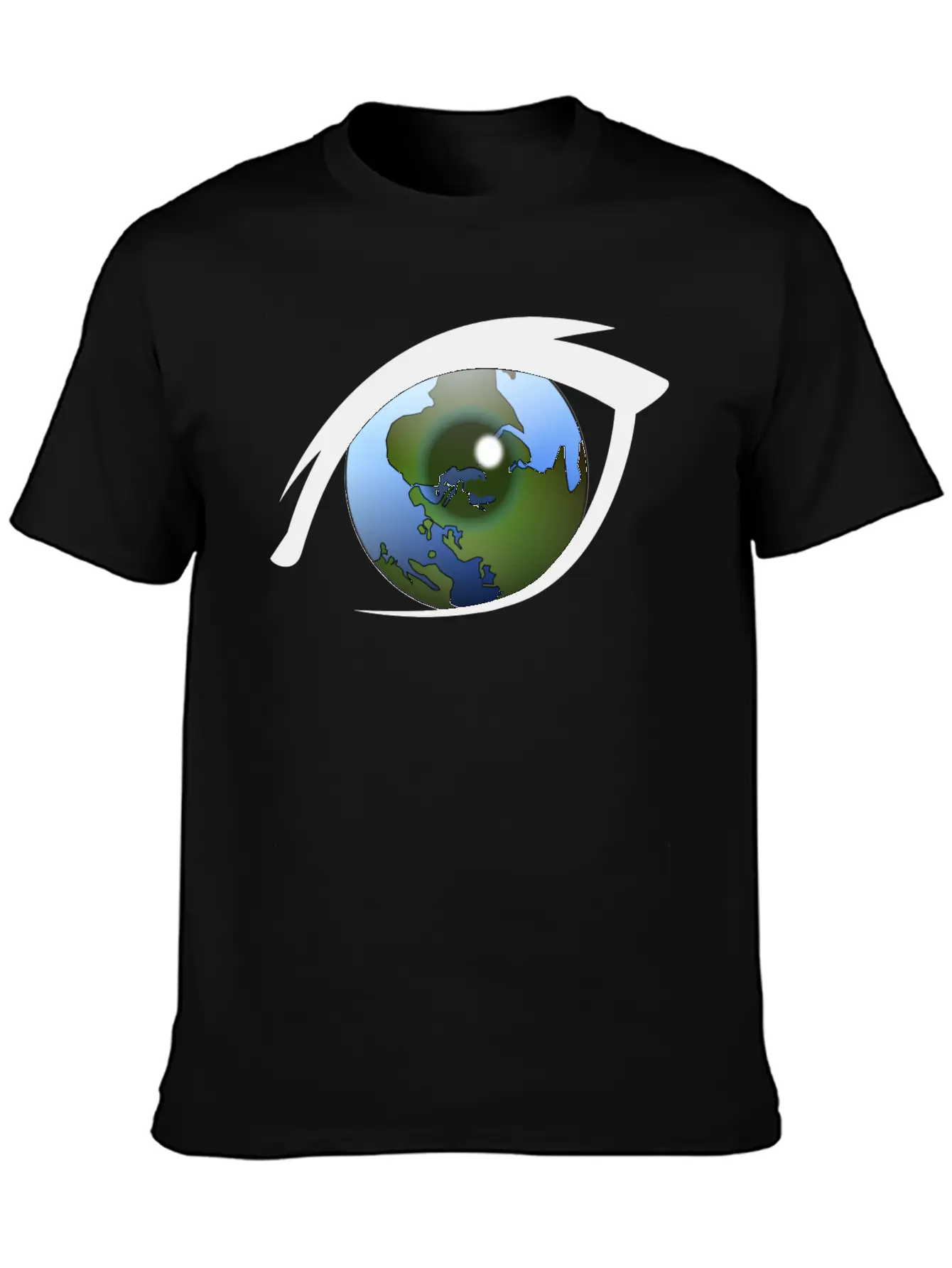 Globus Planet Erde Earth Kontinente Continents9 Relaxed Everyday Tee – Lightweight And Durable Cotton