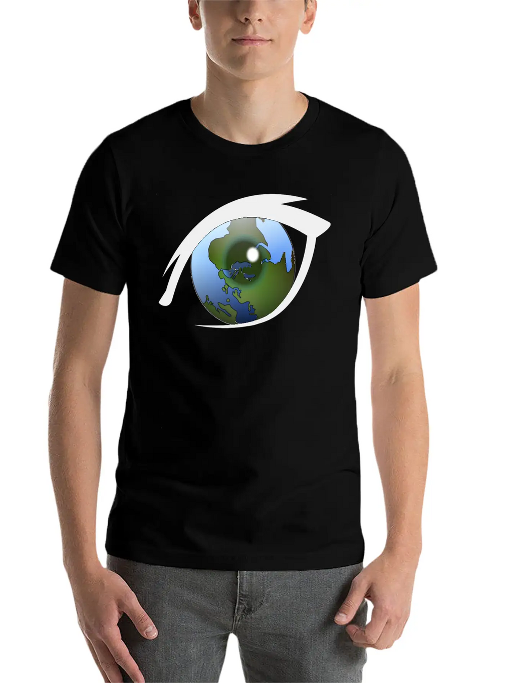 Globus Planet Erde Earth Kontinente Continents9 Relaxed Everyday Tee – Lightweight And Durable Cotton