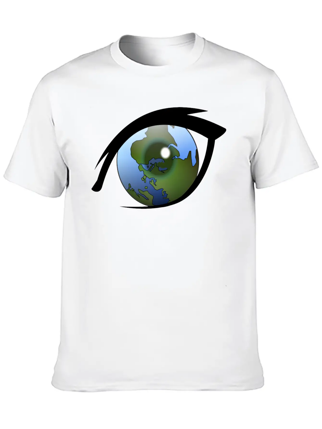 Globus Planet Erde Earth Kontinente Continents9 Relaxed Everyday Tee – Lightweight And Durable Cotton