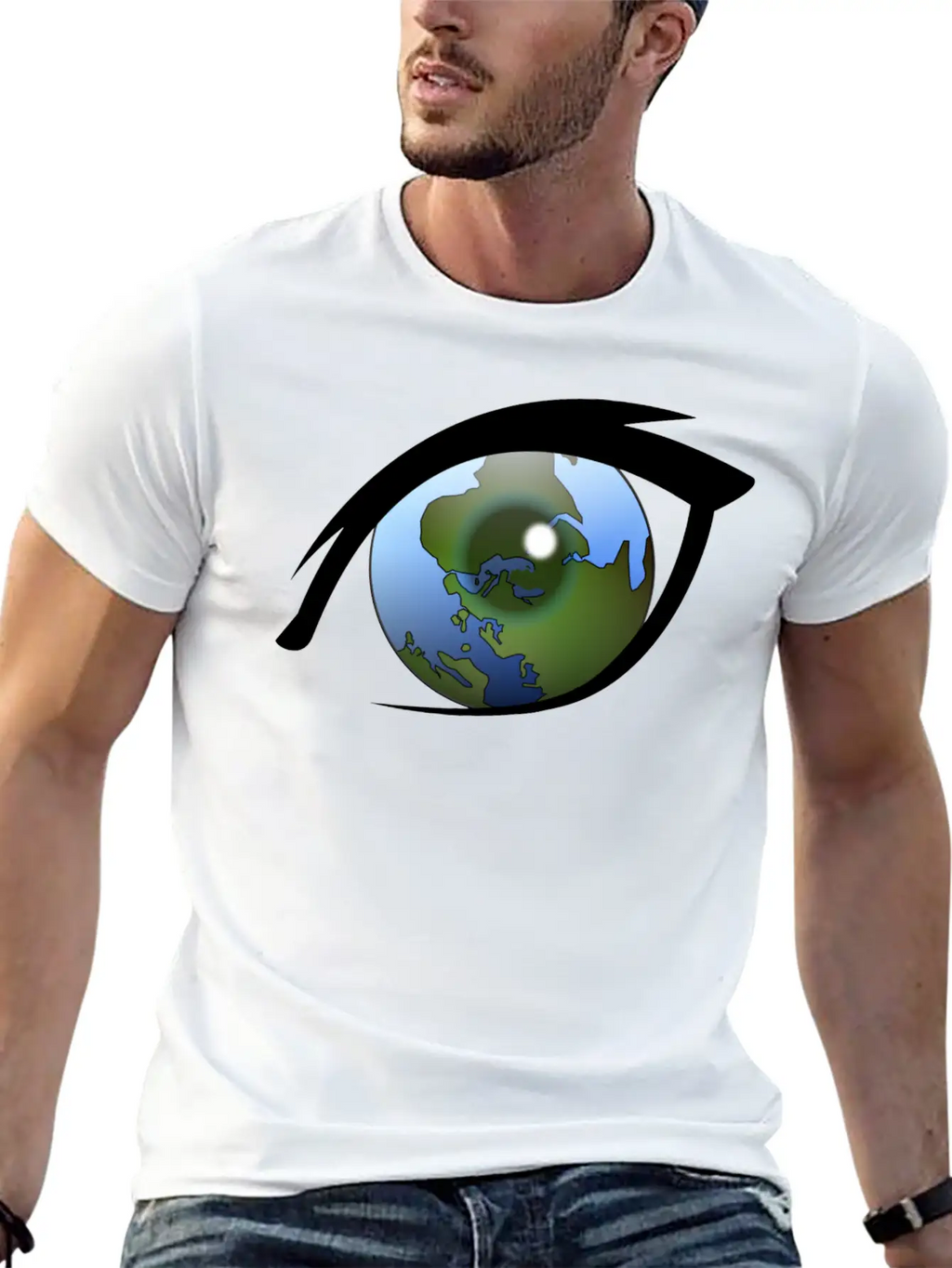 Globus Planet Erde Earth Kontinente Continents9 Relaxed Everyday Tee – Lightweight And Durable Cotton