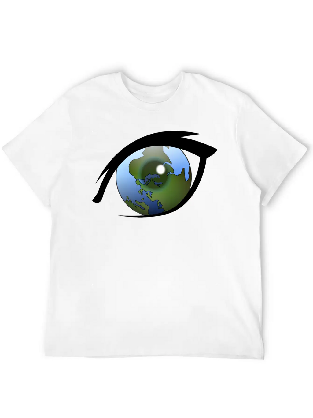 Globus Planet Erde Earth Kontinente Continents9 Relaxed Everyday Tee – Lightweight And Durable Cotton