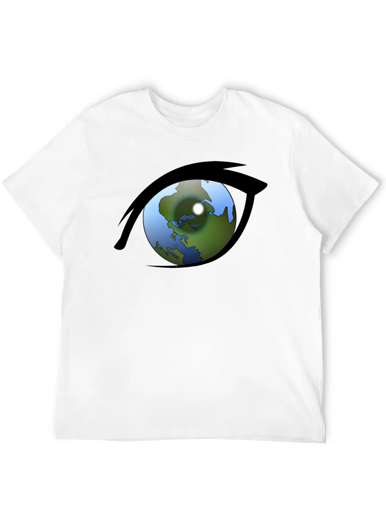 Globus Planet Erde Earth Kontinente Continents9 Relaxed Everyday Tee – Lightweight And Durable Cotton