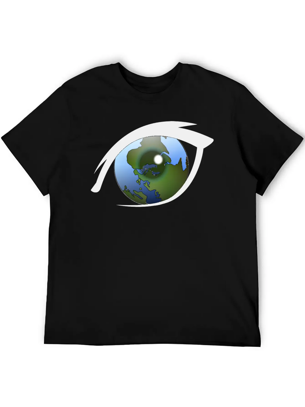 Globus Planet Erde Earth Kontinente Continents9 Relaxed Everyday Tee – Lightweight And Durable Cotton