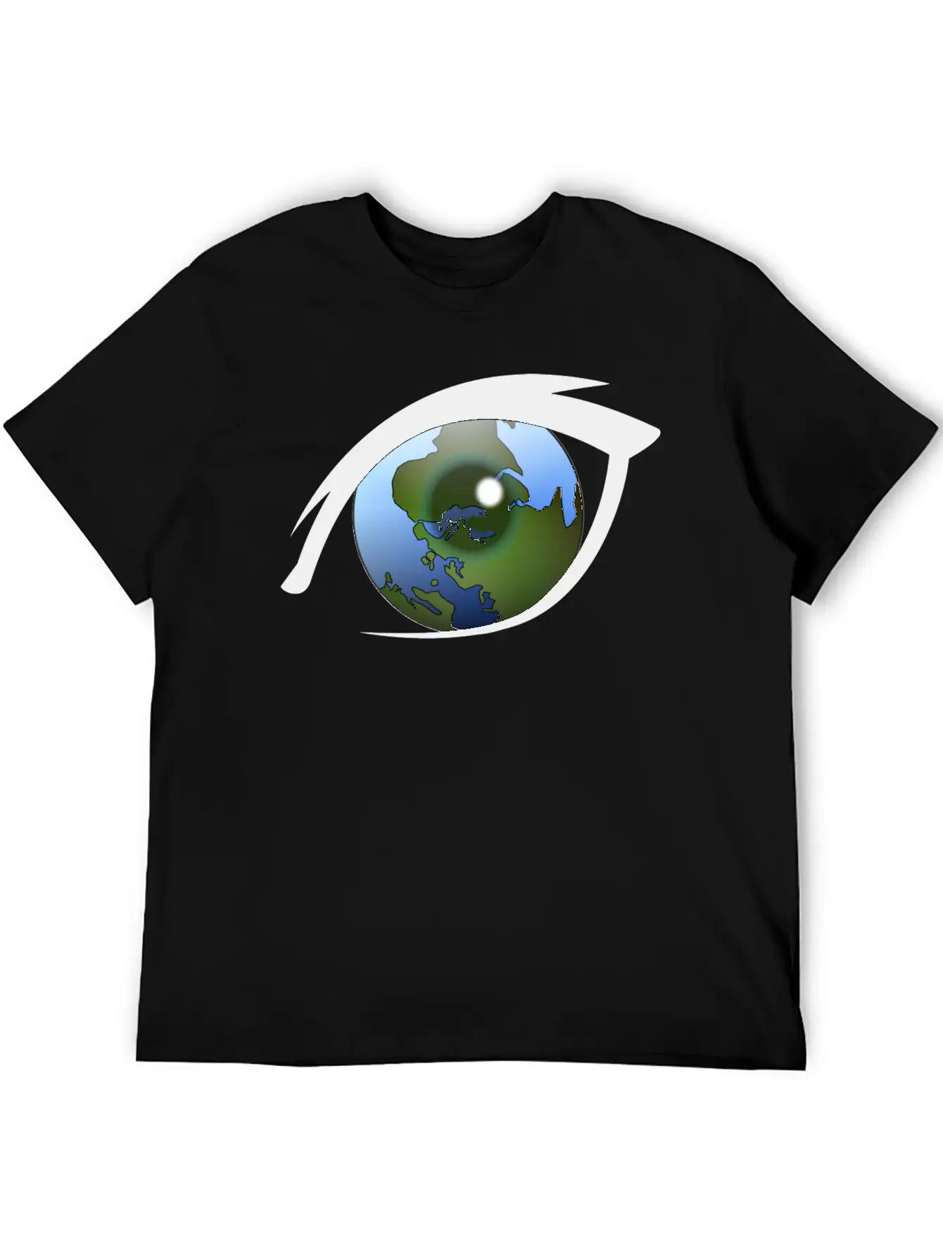 Globus Planet Erde Earth Kontinente Continents9 Relaxed Everyday Tee – Lightweight And Durable Cotton