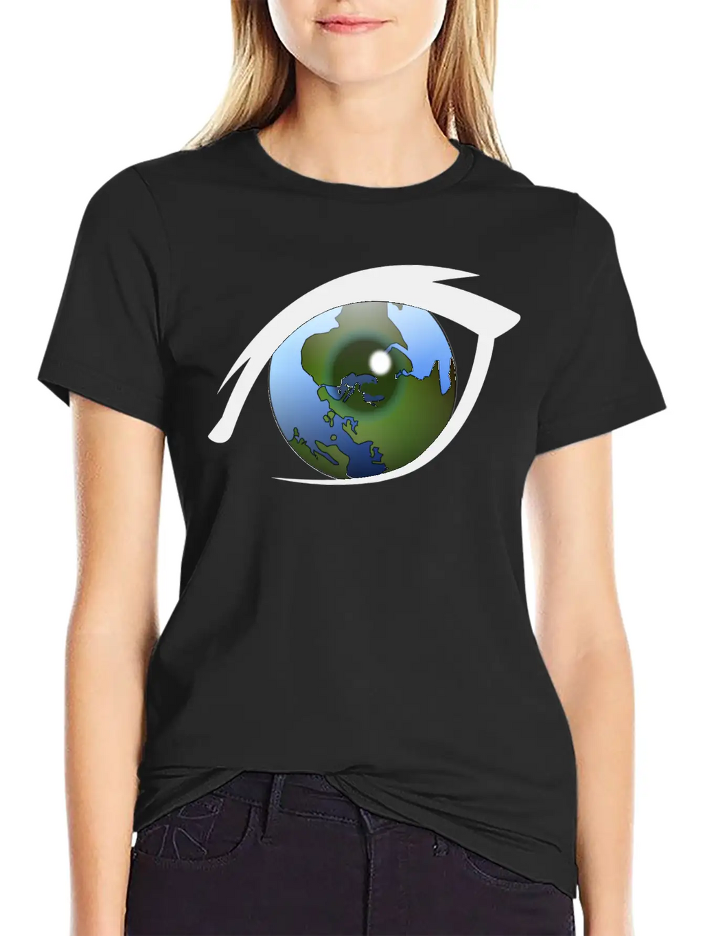 Globus Planet Erde Earth Kontinente Continents9 Relaxed Everyday Tee – Lightweight And Durable Cotton