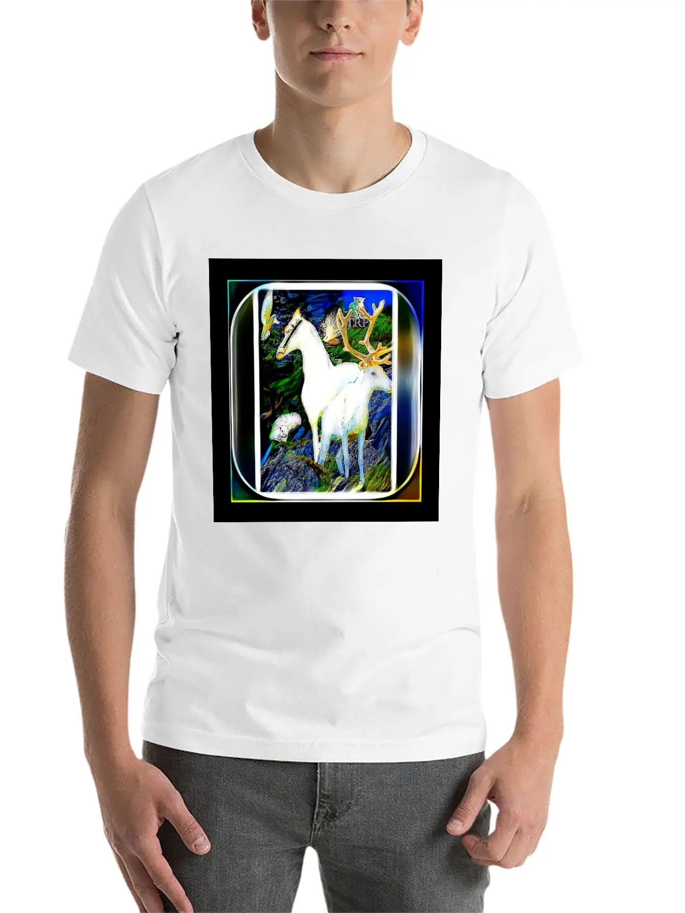 Glorious Animal Oasis 01-01 Breathable Soft Cotton T-Shirt – Timeless Casual Look