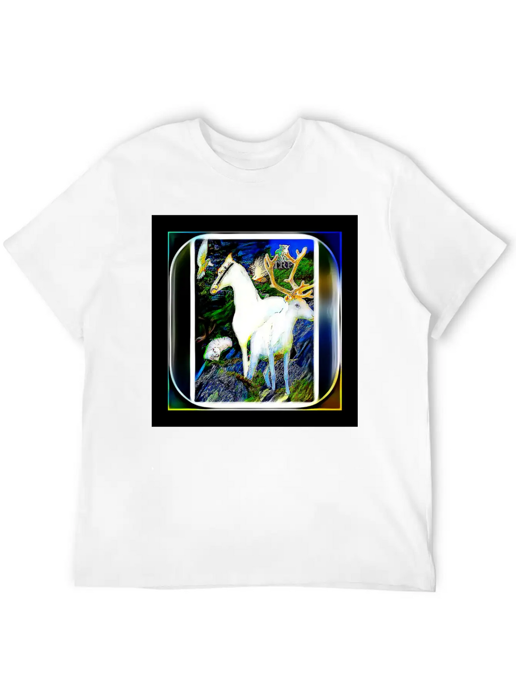Glorious Animal Oasis 01-01 Breathable Soft Cotton T-Shirt – Timeless Casual Look
