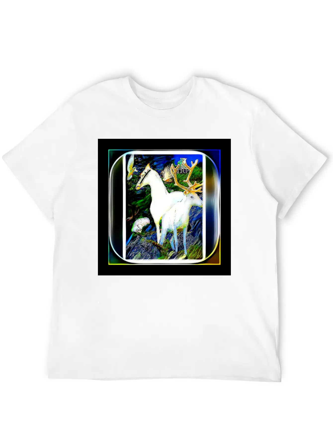 Glorious Animal Oasis 01-01 Breathable Soft Cotton T-Shirt – Timeless Casual Look