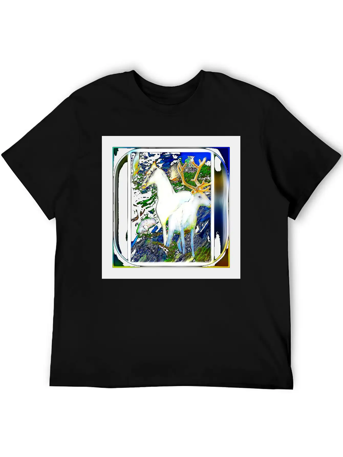 Glorious Animal Oasis 01-01 Breathable Soft Cotton T-Shirt – Timeless Casual Look