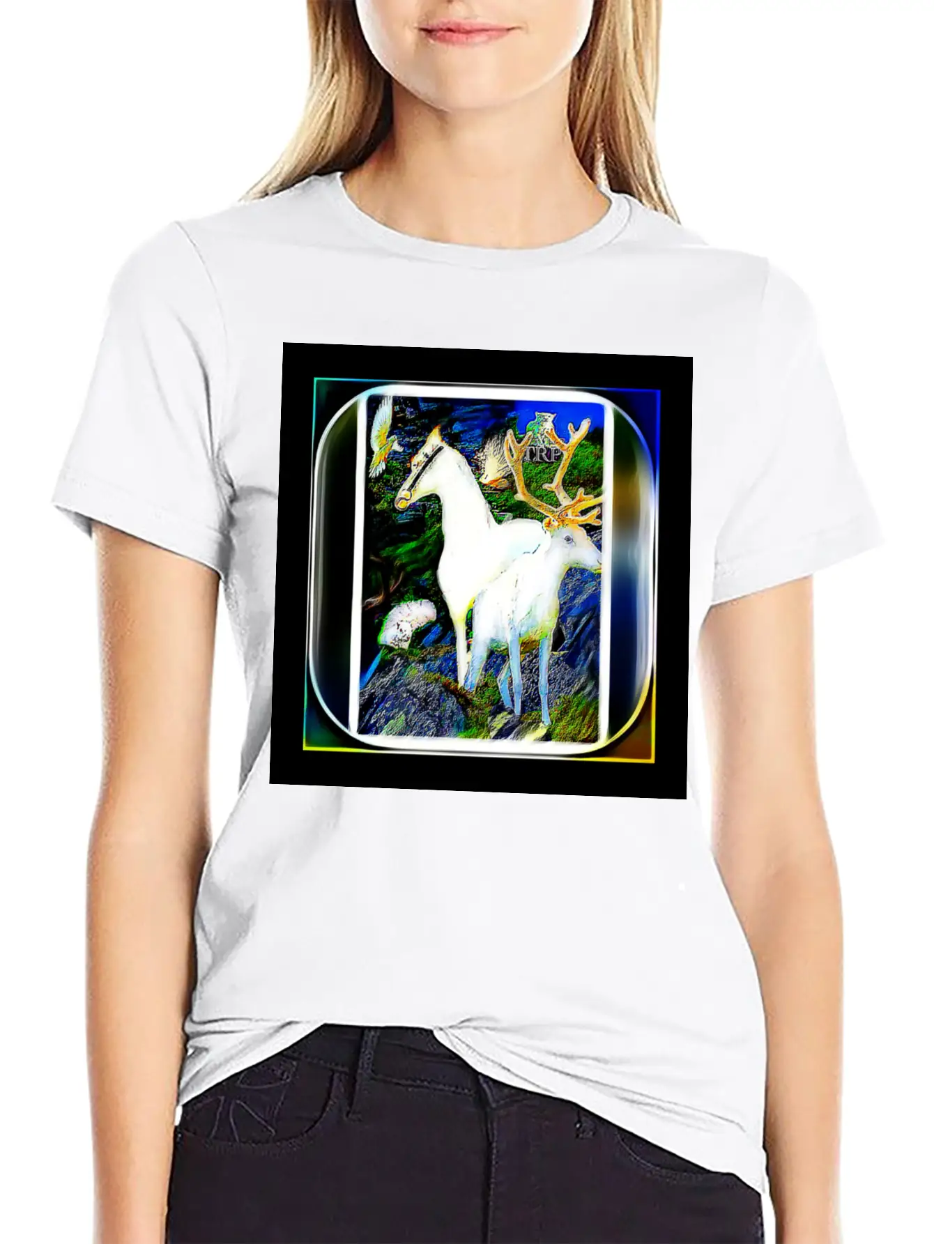 Glorious Animal Oasis 01-01 Breathable Soft Cotton T-Shirt – Timeless Casual Look