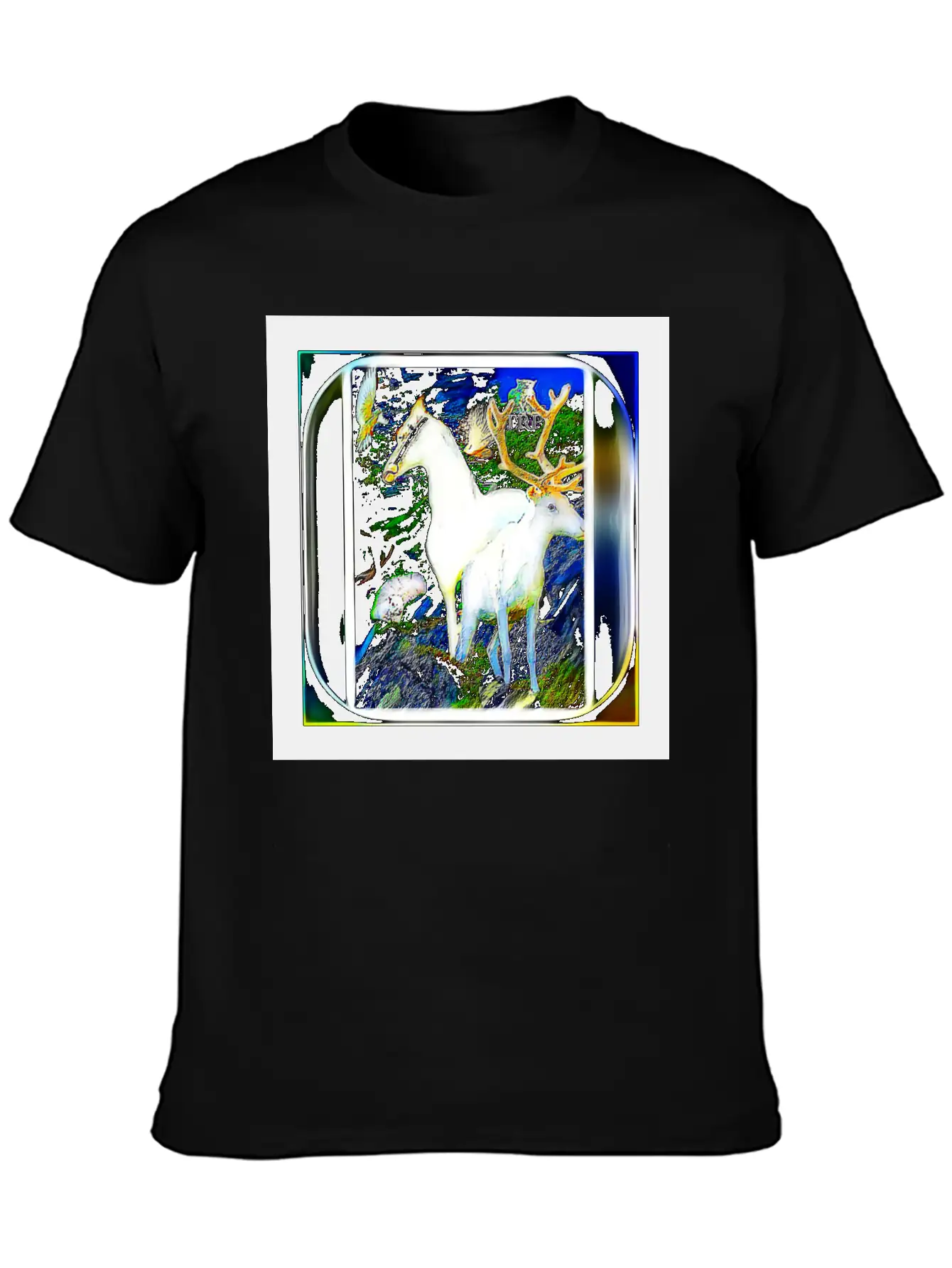 Glorious Animal Oasis 01-01 Breathable Soft Cotton T-Shirt – Timeless Casual Look