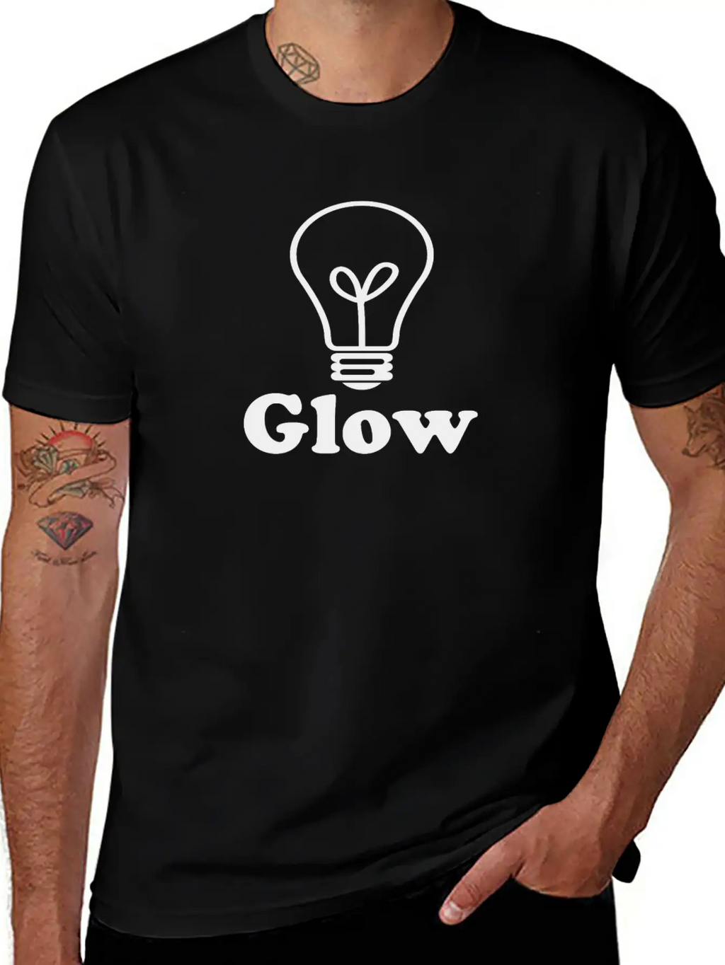 Glow Basic Graphic T-Shirt – Daily Comfort In Soft Cotton
