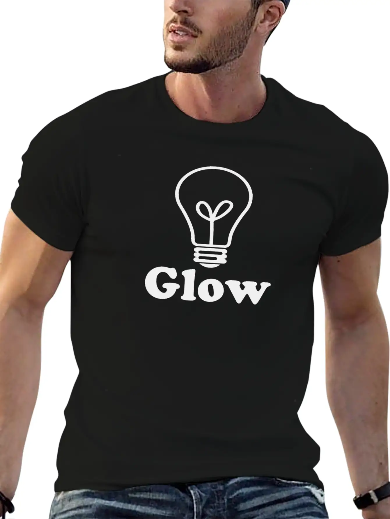 Glow Basic Graphic T-Shirt – Daily Comfort In Soft Cotton