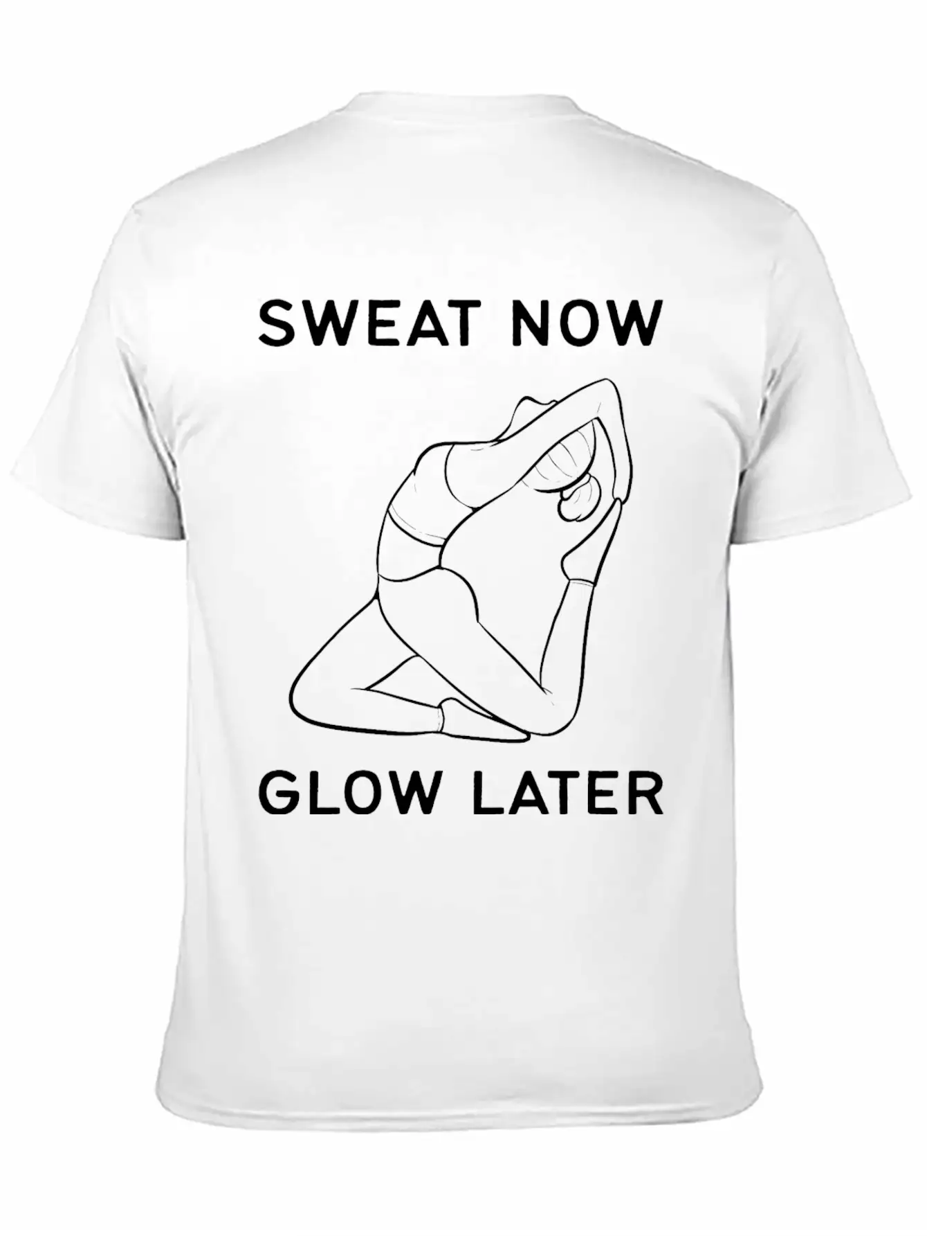 Glow Later Healthy Person Gift Breathable Graphic T-Shirt – Perfect For Casual Days