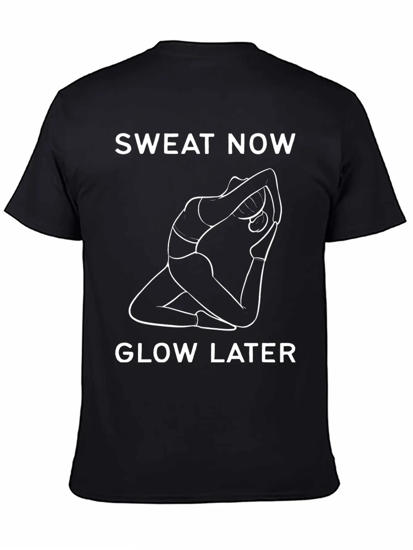 Glow Later Healthy Person Gift Breathable Graphic T-Shirt – Perfect For Casual Days