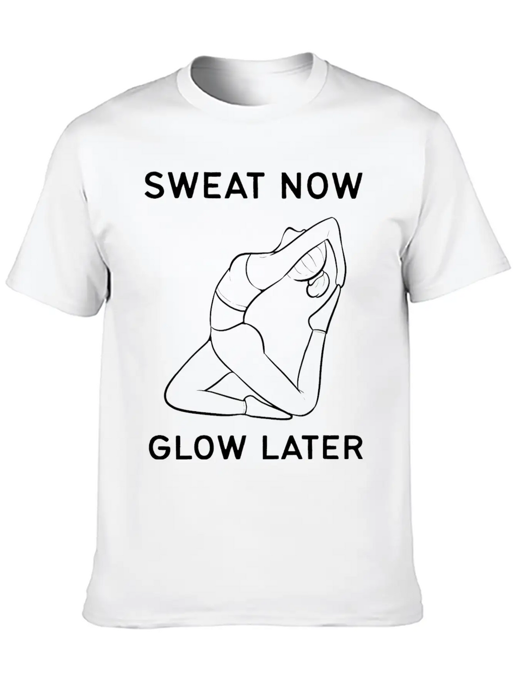 Glow Later Healthy Person Gift Breathable Graphic T-Shirt – Perfect For Casual Days