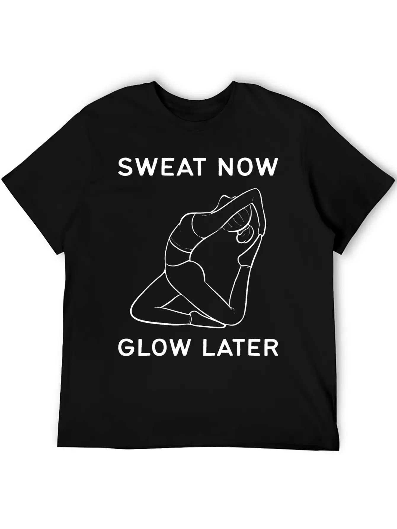 Glow Later Healthy Person Gift Breathable Graphic T-Shirt – Perfect For Casual Days