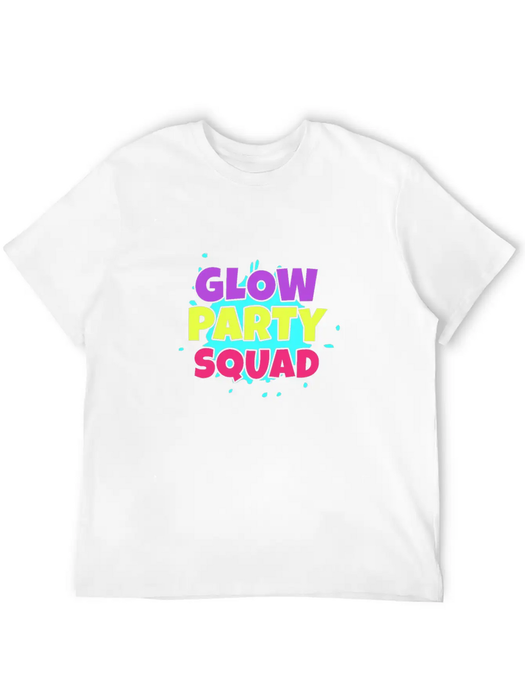 Glow Party Squad Classic Cotton Tee – Unisex Comfort For Any Season