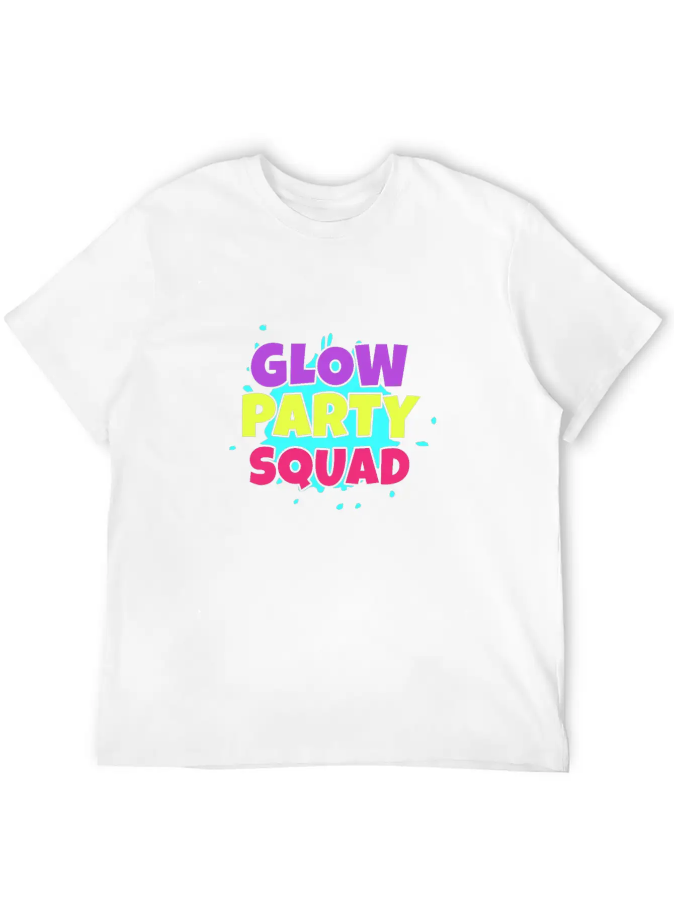 Glow Party Squad Classic Cotton Tee – Unisex Comfort For Any Season