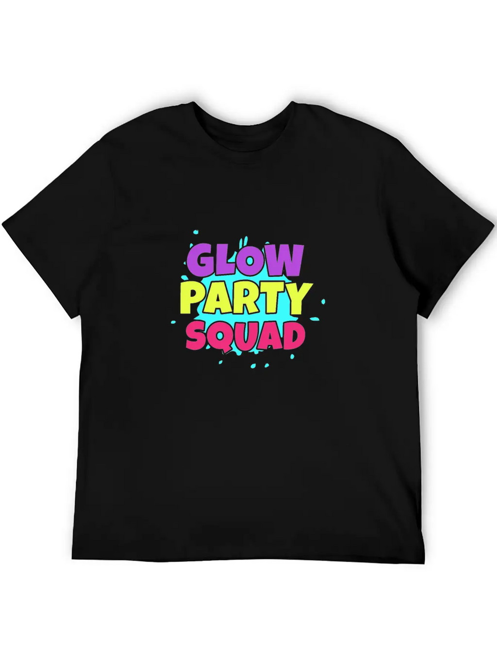 Glow Party Squad Classic Cotton Tee – Unisex Comfort For Any Season