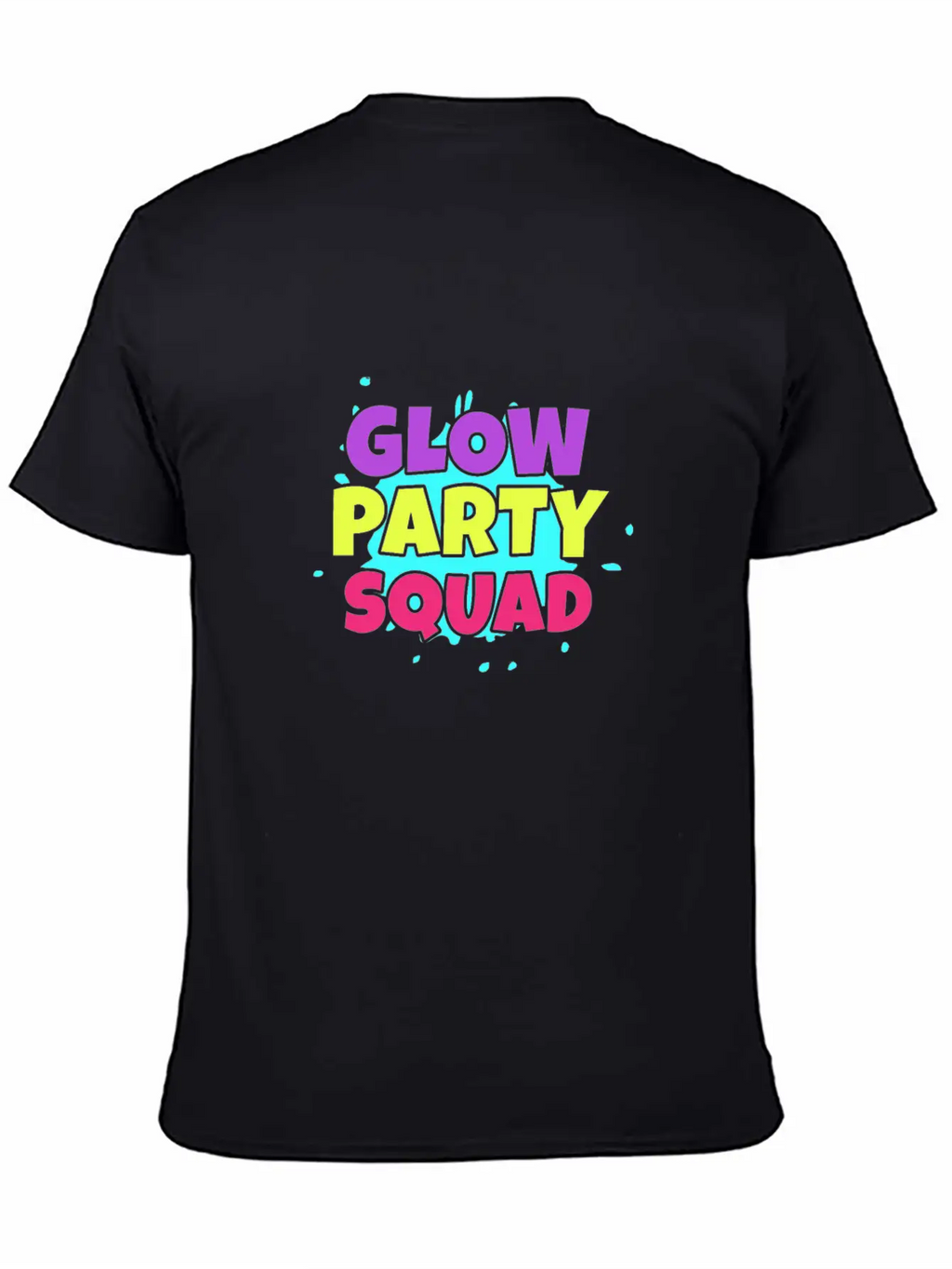 Glow Party Squad Classic Cotton Tee – Unisex Comfort For Any Season