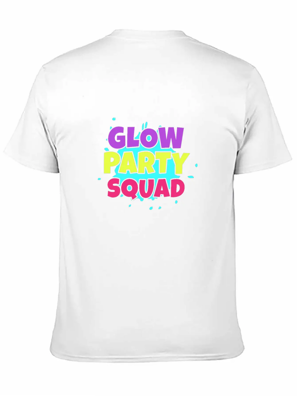 Glow Party Squad Classic Cotton Tee – Unisex Comfort For Any Season