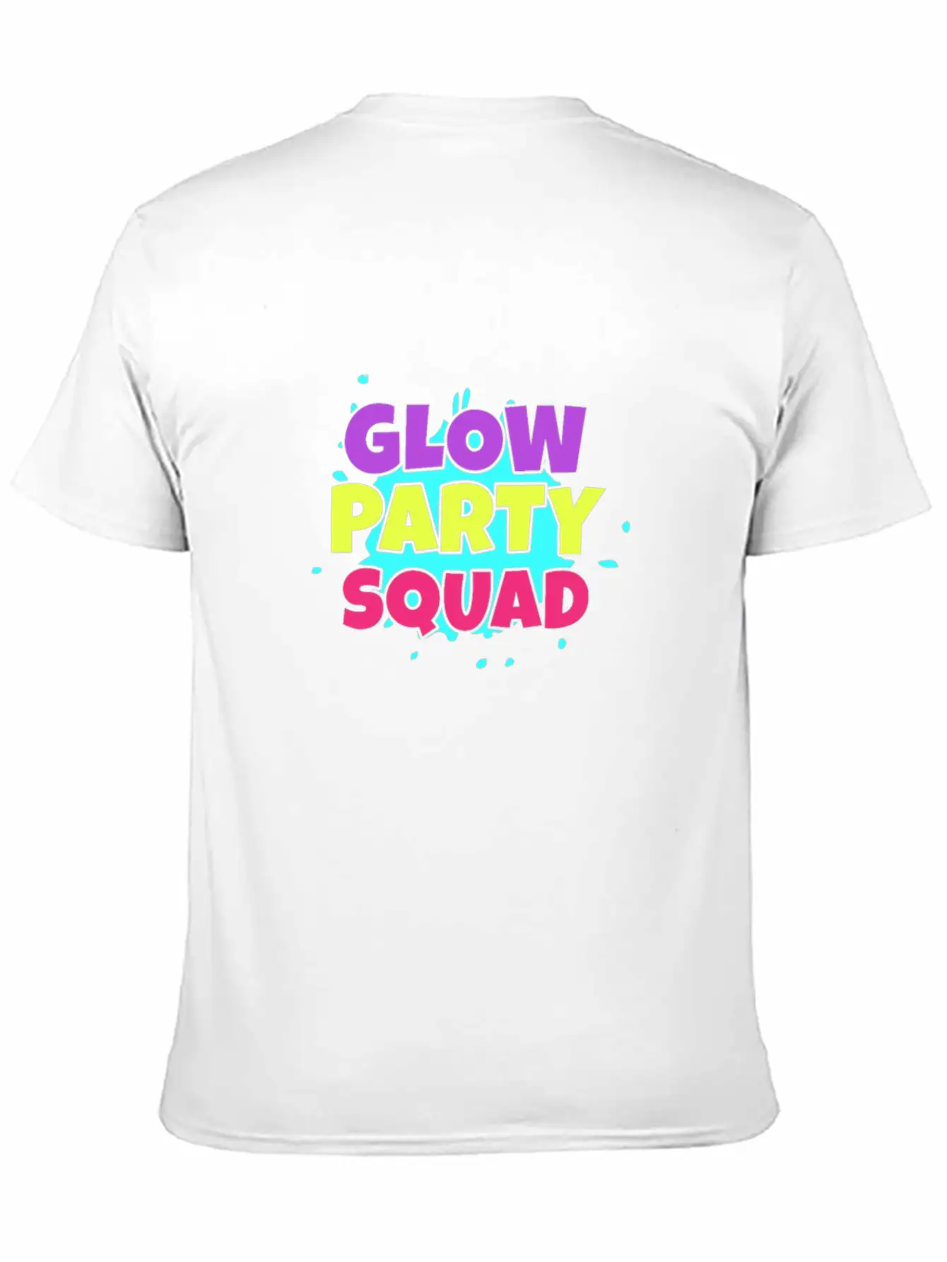 Glow Party Squad Classic Cotton Tee – Unisex Comfort For Any Season
