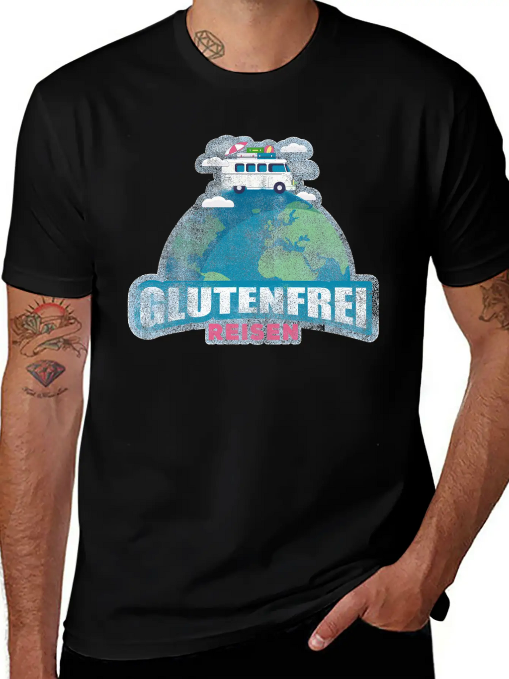 Gluten Free Around The World Traveling Vacation T Classic Cotton Tee – Unisex Comfort For Any Season