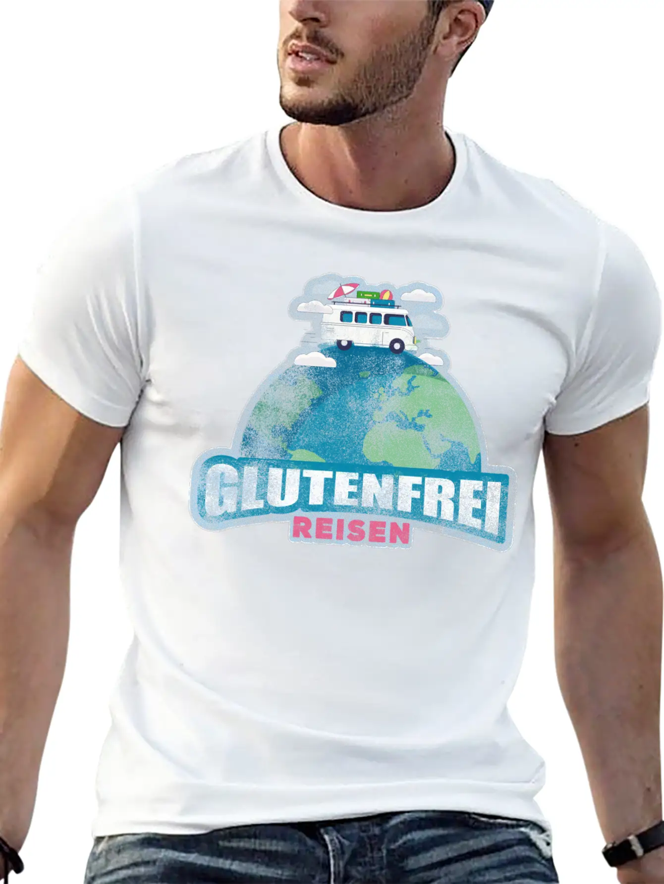 Gluten Free Around The World Traveling Vacation T Classic Cotton Tee – Unisex Comfort For Any Season
