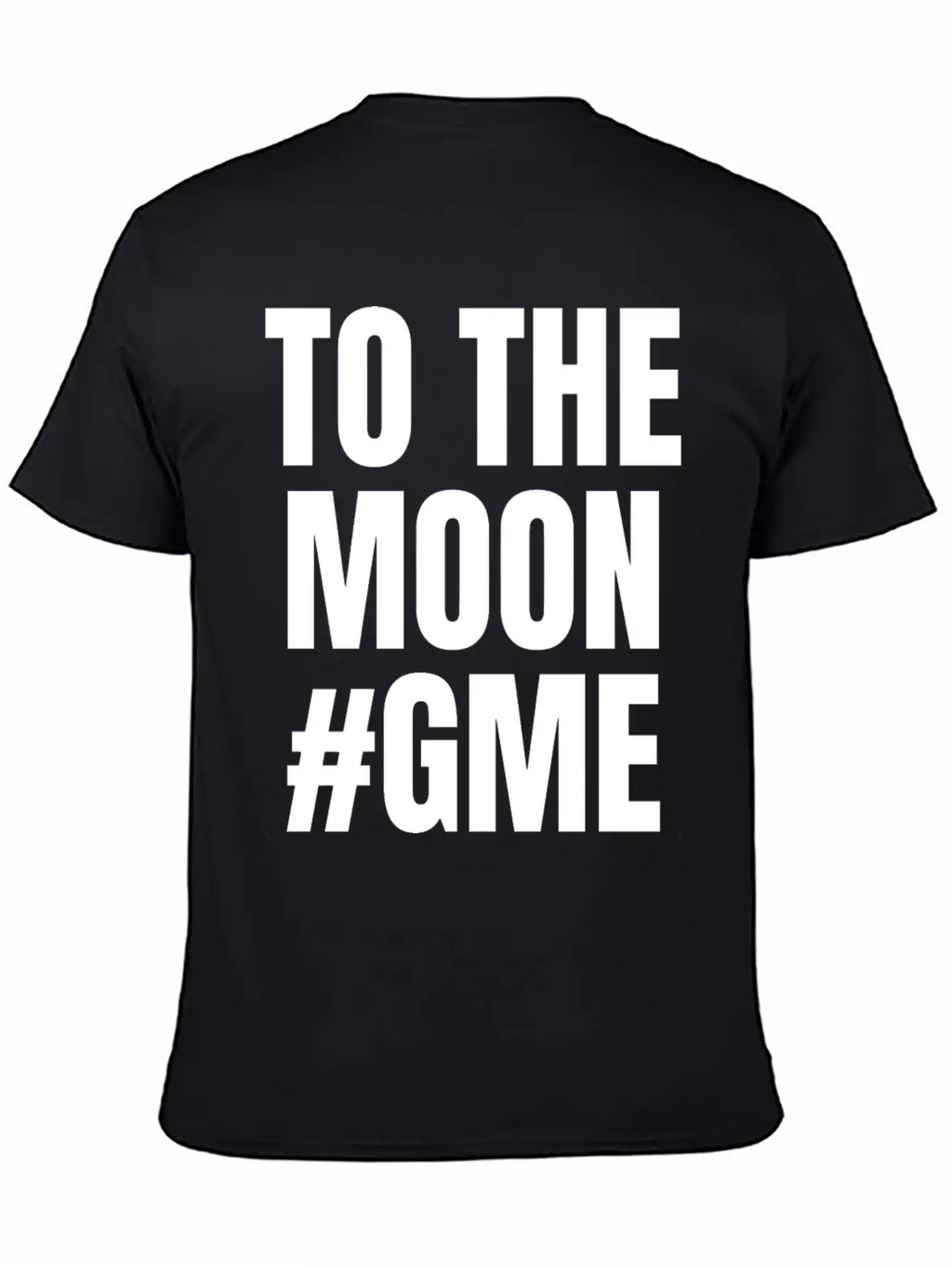 GME To The Moon Stylish Everyday T-Shirt – Unisex Basic Cotton Tee