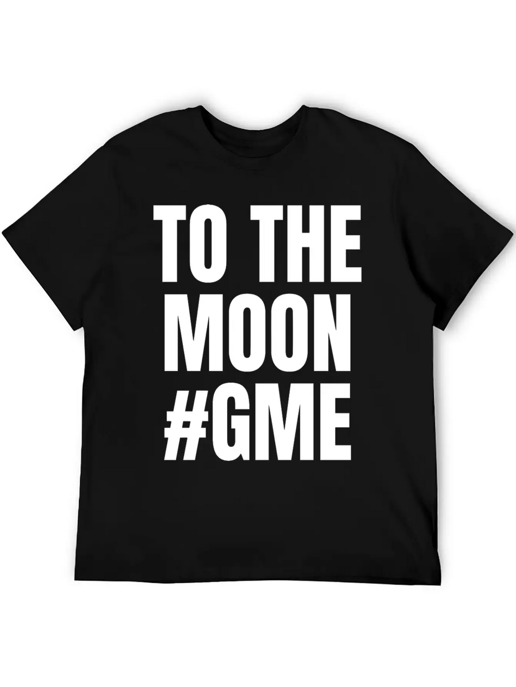 GME To The Moon Stylish Everyday T-Shirt – Unisex Basic Cotton Tee