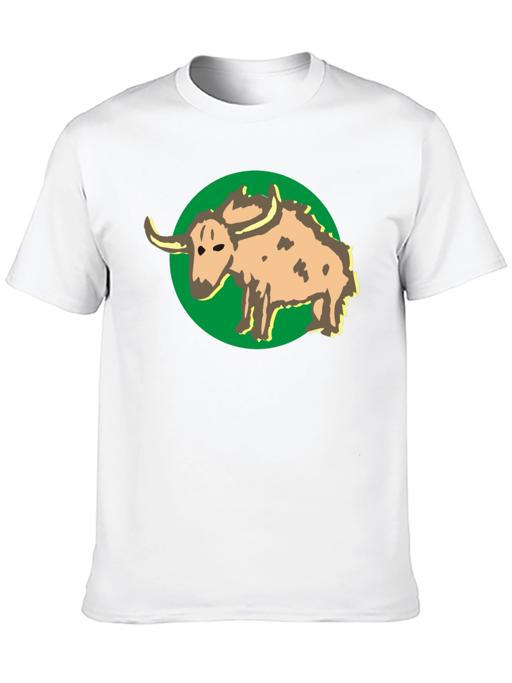 Buffalo Graphic Print Black T-Shirt