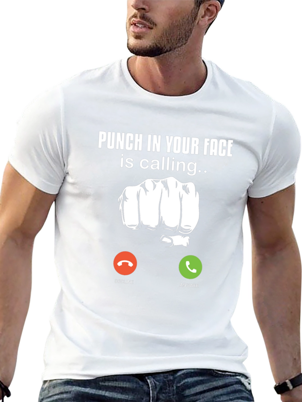 Punch in Your Face Calling T-Shirt
