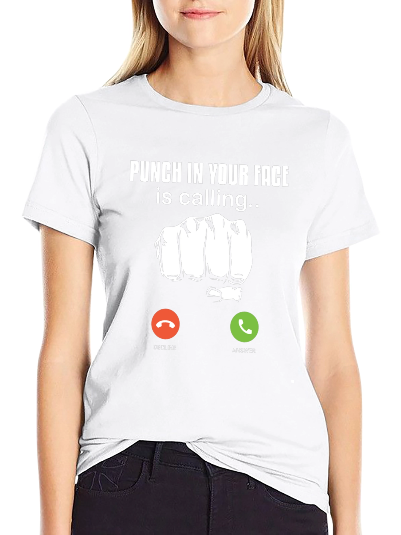 Punch in Your Face Calling T-Shirt