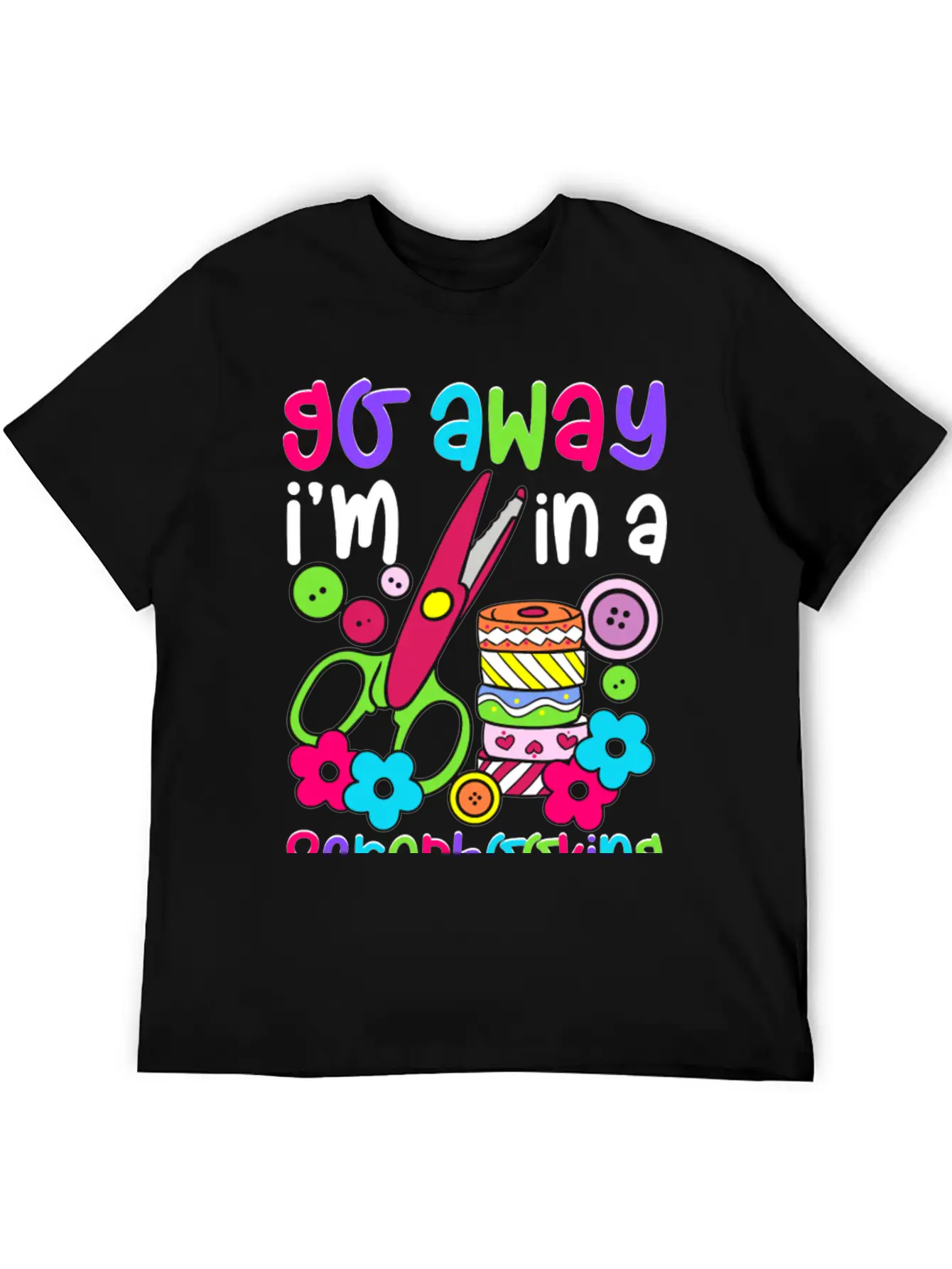 Go Away I M In A Scrapbooking Mood Essential Cotton Tee For Daily Outfits – Unisex Style