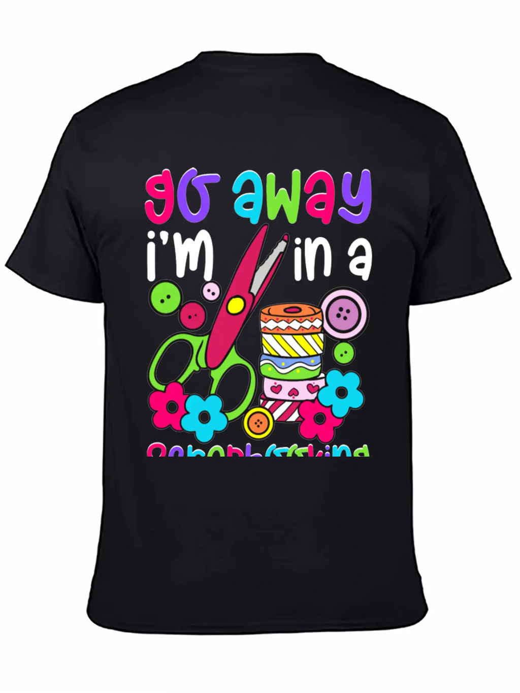 Go Away I M In A Scrapbooking Mood Essential Cotton Tee For Daily Outfits – Unisex Style