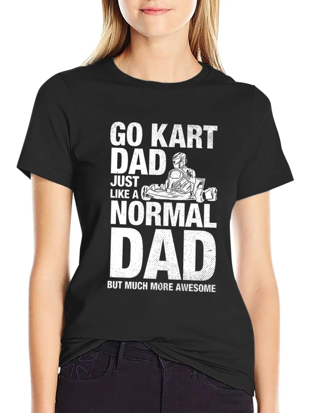 Go Kart Dad Father Racing Gift Classic Cotton Tee – Unisex Comfort For Any Season