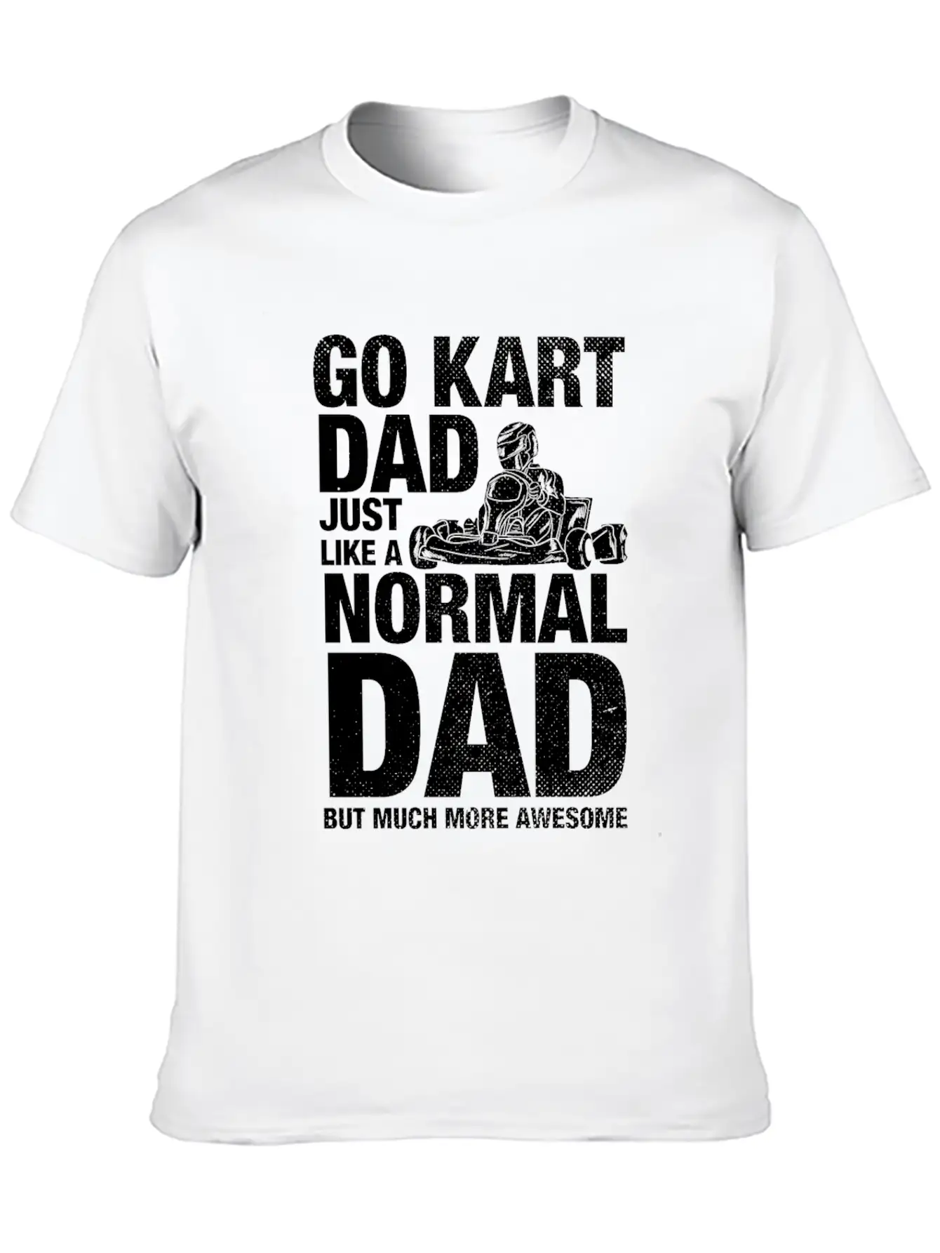Go Kart Dad Father Racing Gift Classic Cotton Tee – Unisex Comfort For Any Season