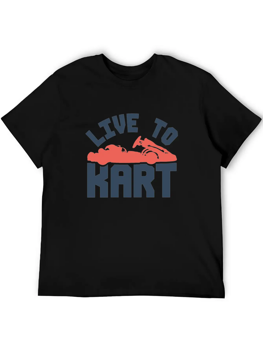 Go-kart Racing Car Gift Basic Graphic T-Shirt – Daily Comfort In Soft Cotton