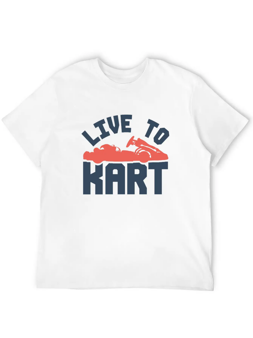 Go-kart Racing Car Gift Basic Graphic T-Shirt – Daily Comfort In Soft Cotton