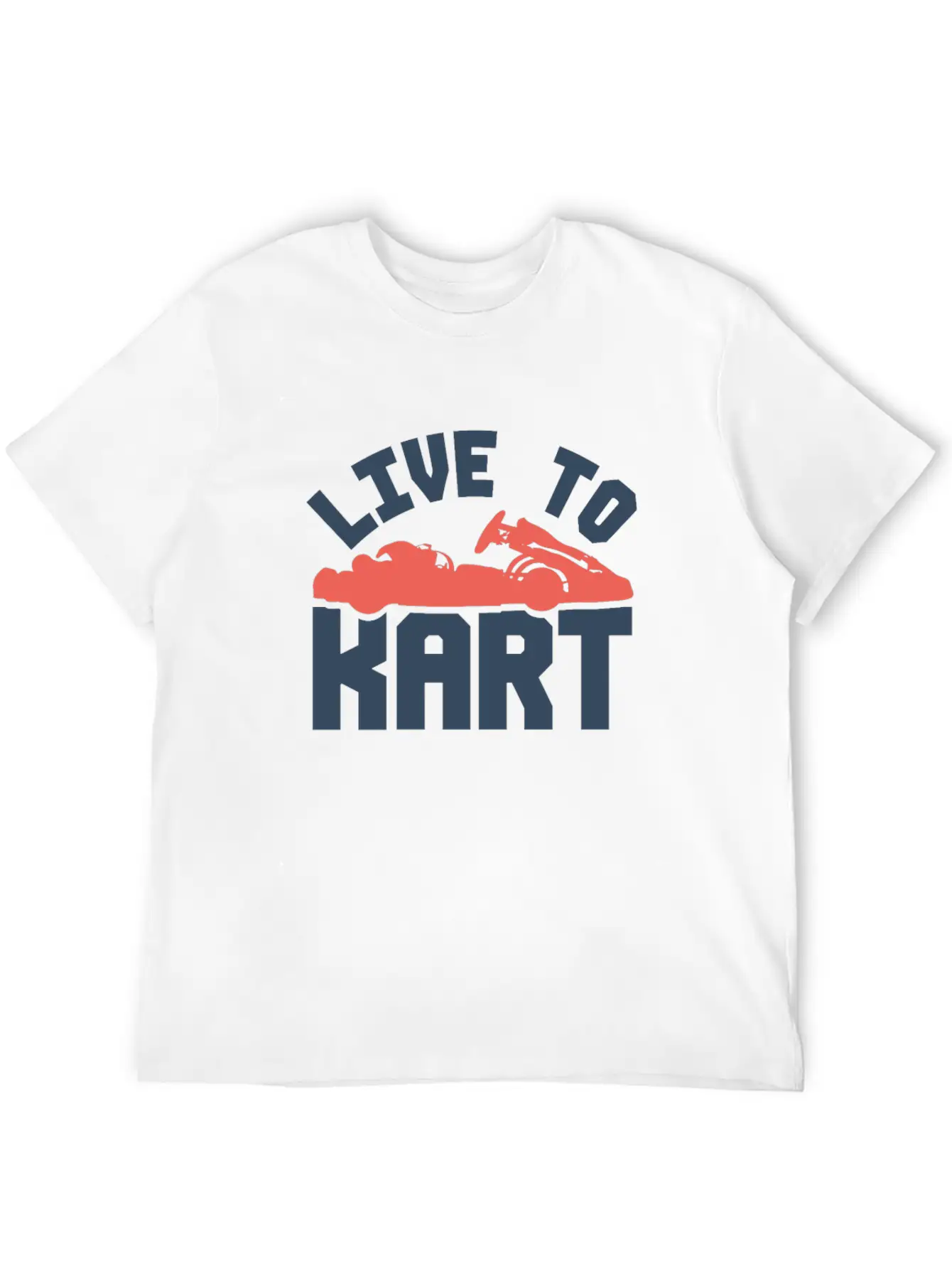Go-kart Racing Car Gift Basic Graphic T-Shirt – Daily Comfort In Soft Cotton